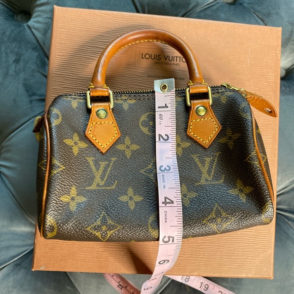 Louis Vuitton Speedy Mini Sac HL made in France 2000 - Picture 9 of 16